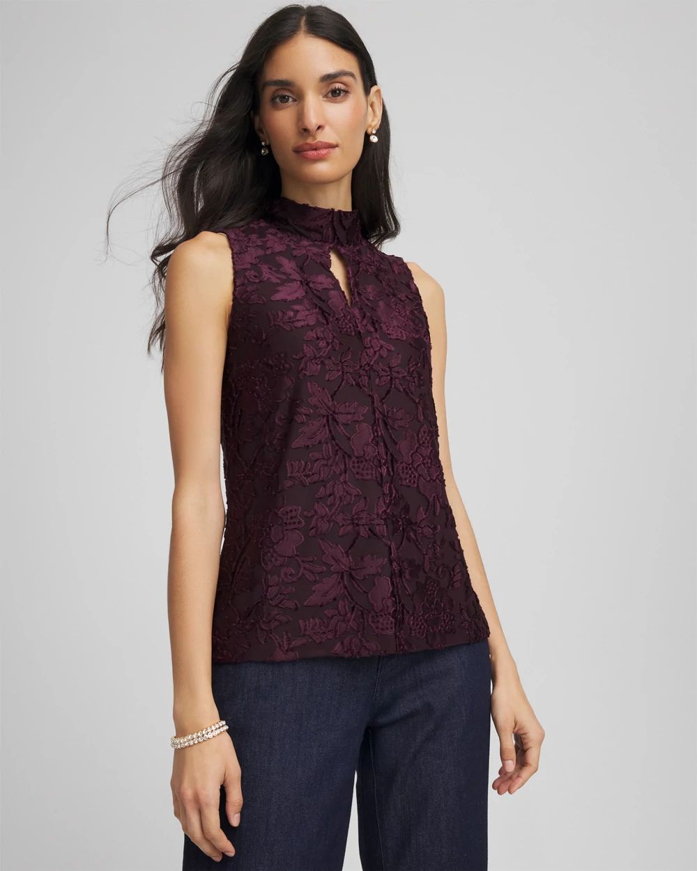 Burnout Mockneck Tank | Chico's